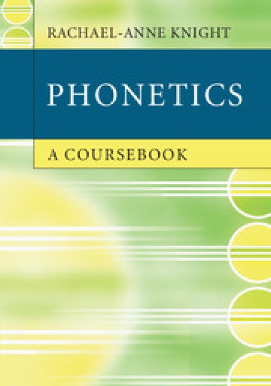 Rachael-Anne Knight Phonetics 