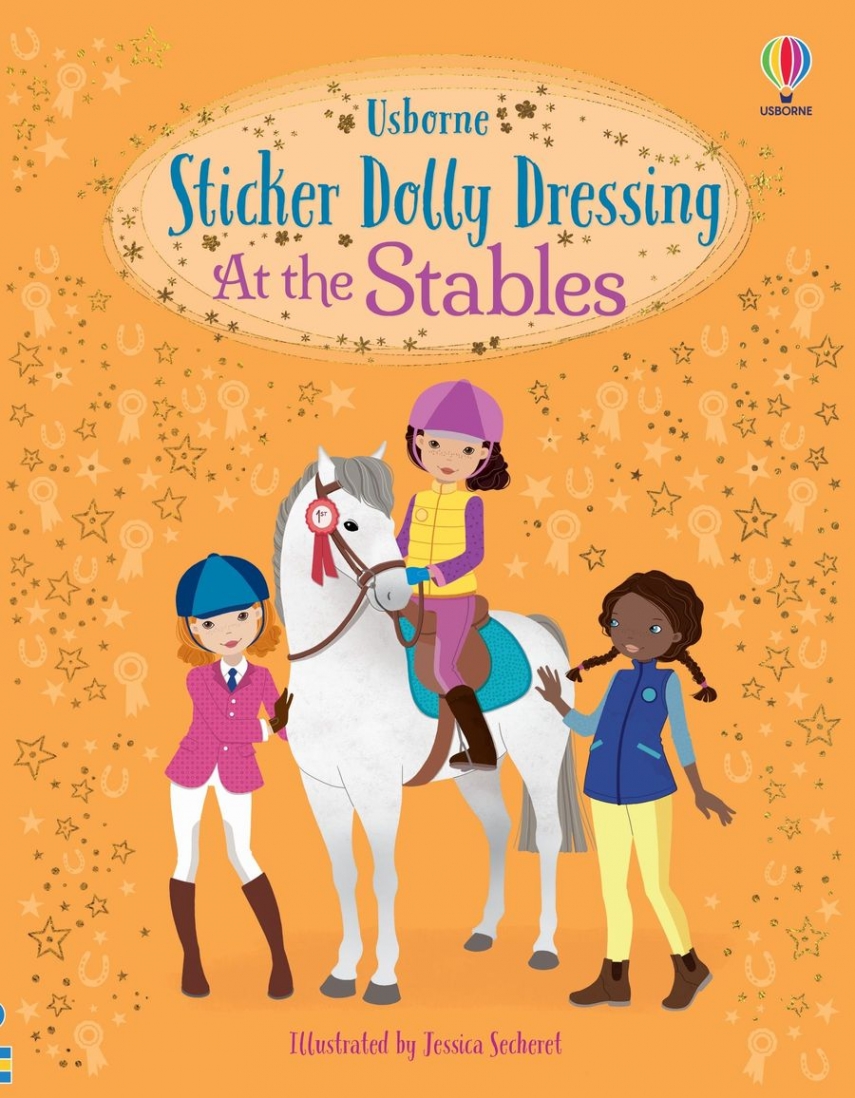Lucy Bowman Usborne Sticker Dolly Dressing At the Stables 