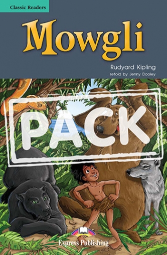 Rudyard Kipling Classic Readers 3 Mowgli Set with CDs 