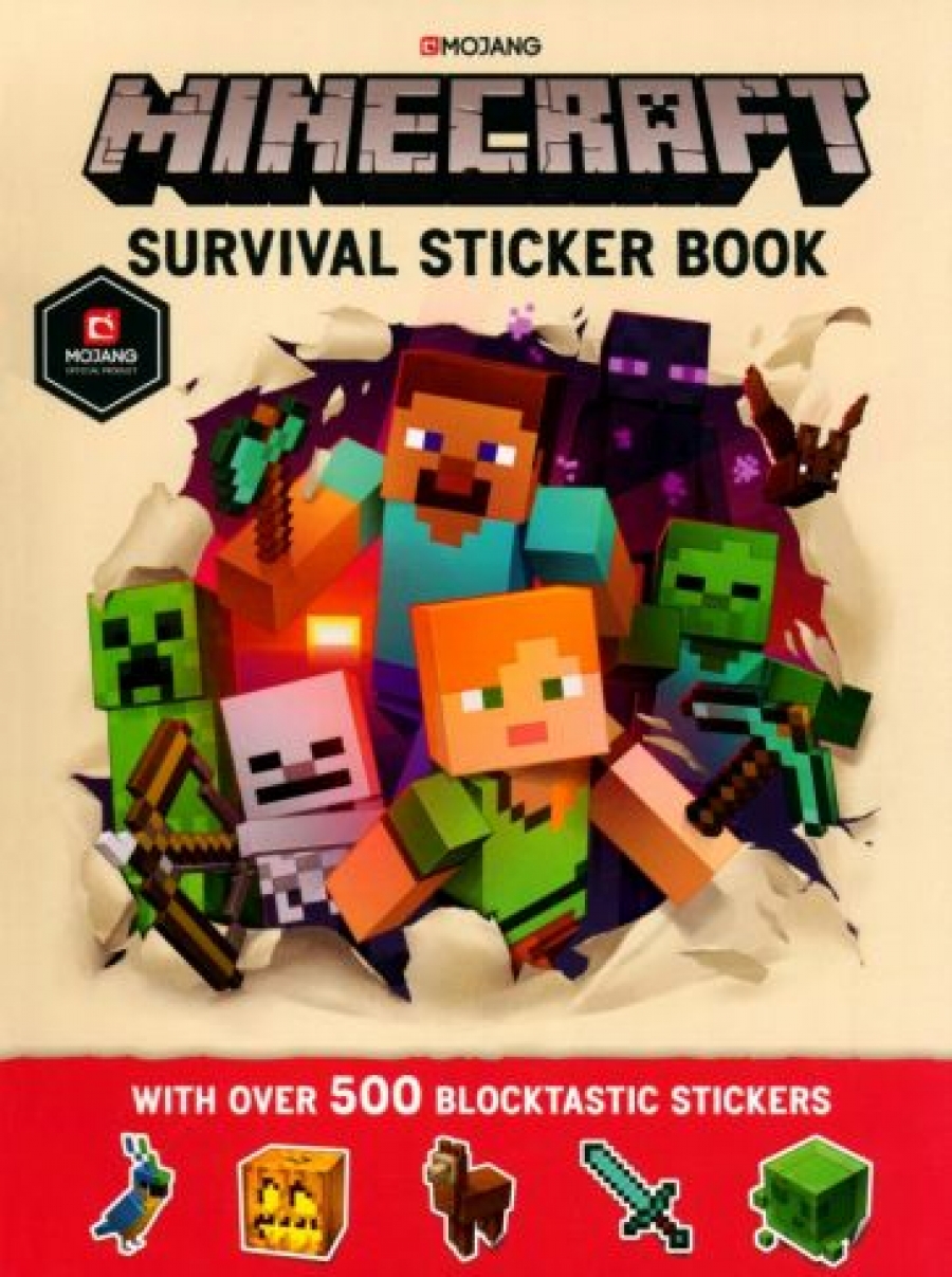 Jelley Craig Minecraft Survival Sticker Book 