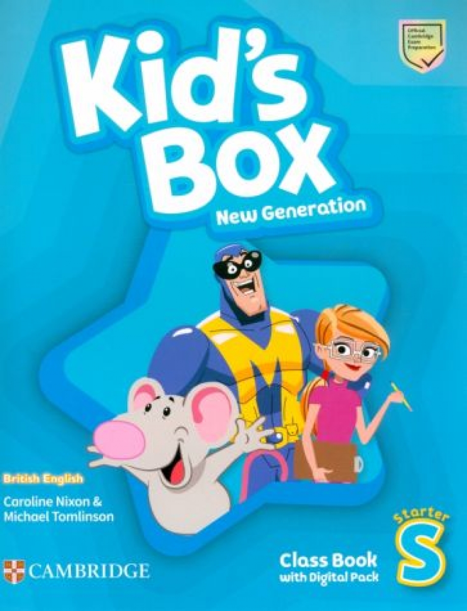 Nixon Caroline Kid's Box New Generation. Starter. Class Book with Digital Pack 