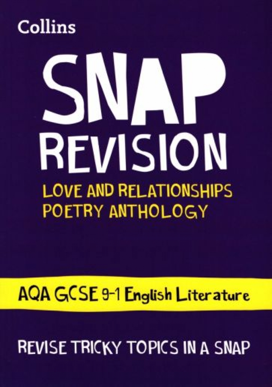 Kirby Ian SNAP Revision Love and Relationships Poetry Anthology 