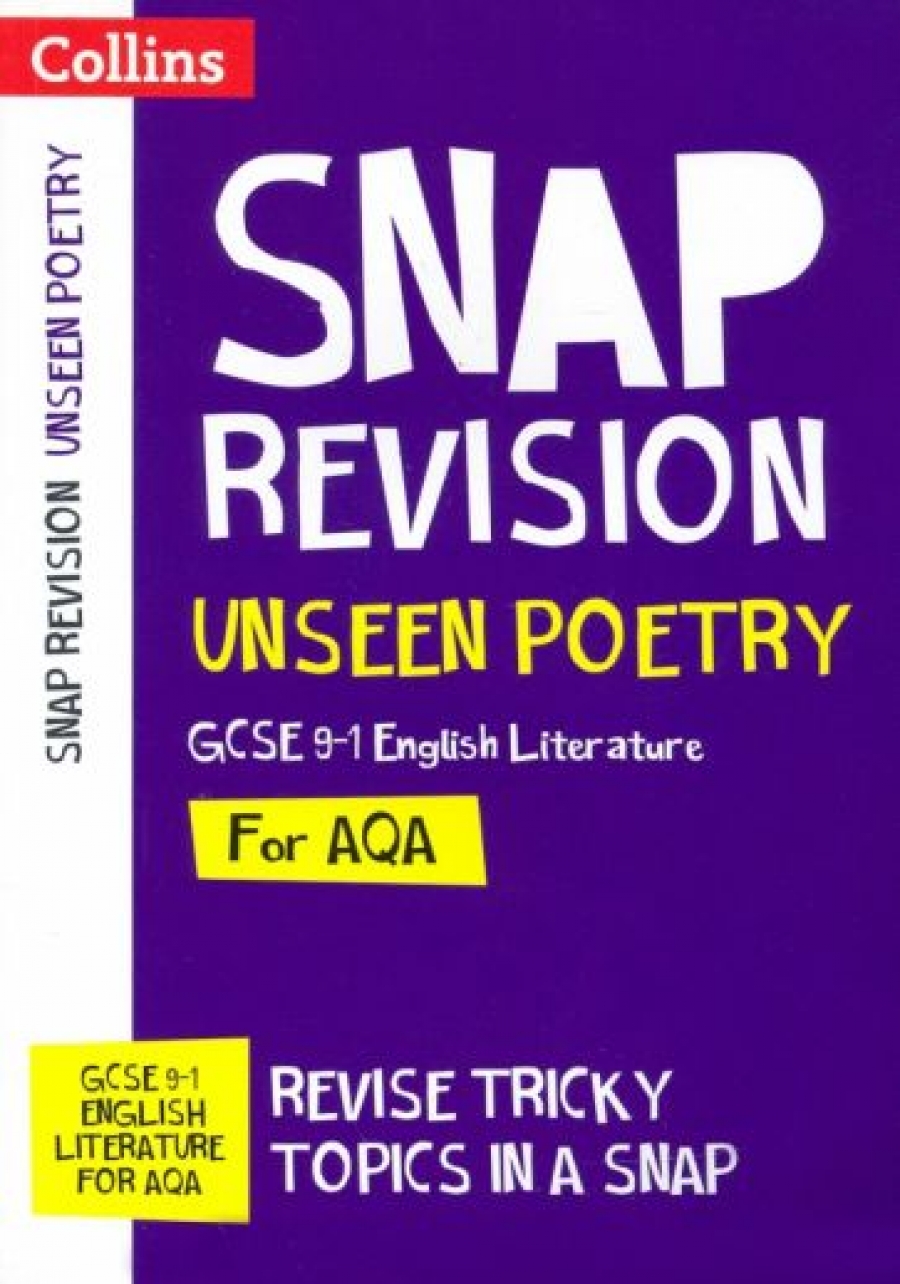 Eddy Steve SNAP Revision. Unseen Poetry 