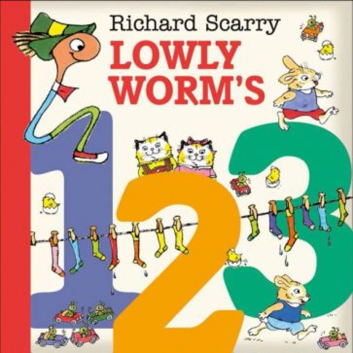 Scarry Richard Lowly Worm's 123 