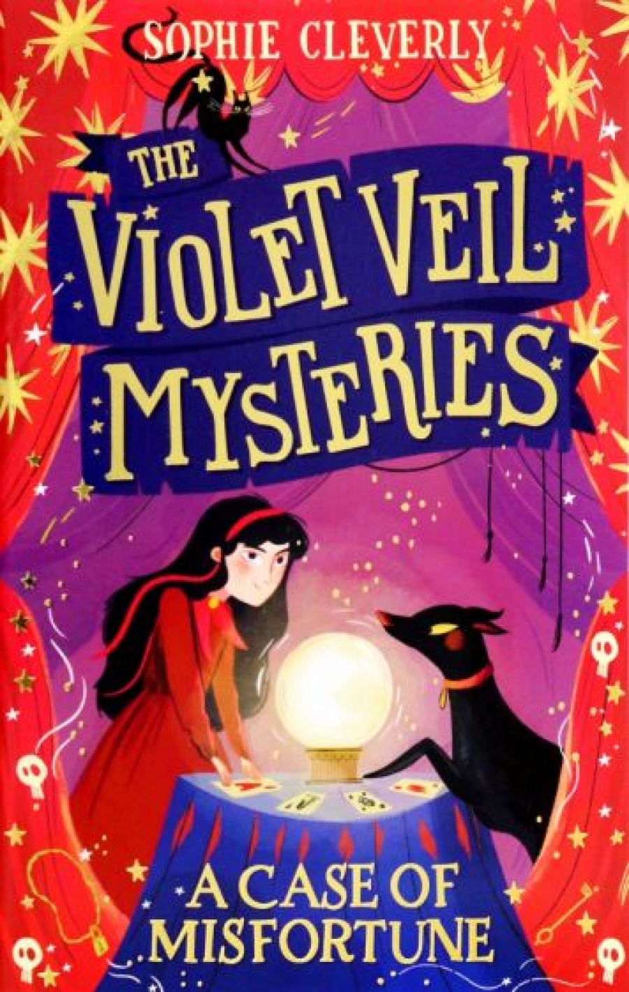 Cleverly Sophie The Violet Veil Mysteries. A Case of Misfortune 