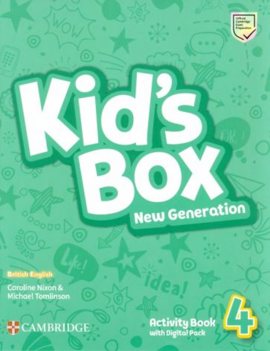 Nixon Caroline Kid's Box New Generation. Level 4. Activity Book with Digital Pack 