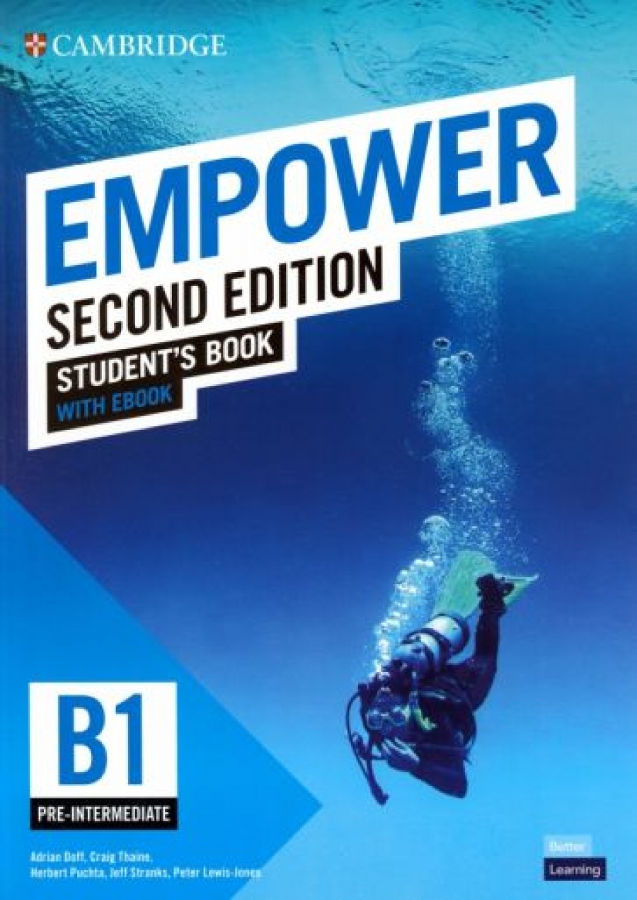 Doff Adrian Empower. Pre-intermediate. B1. Second Edition. Student's Book with eBook 