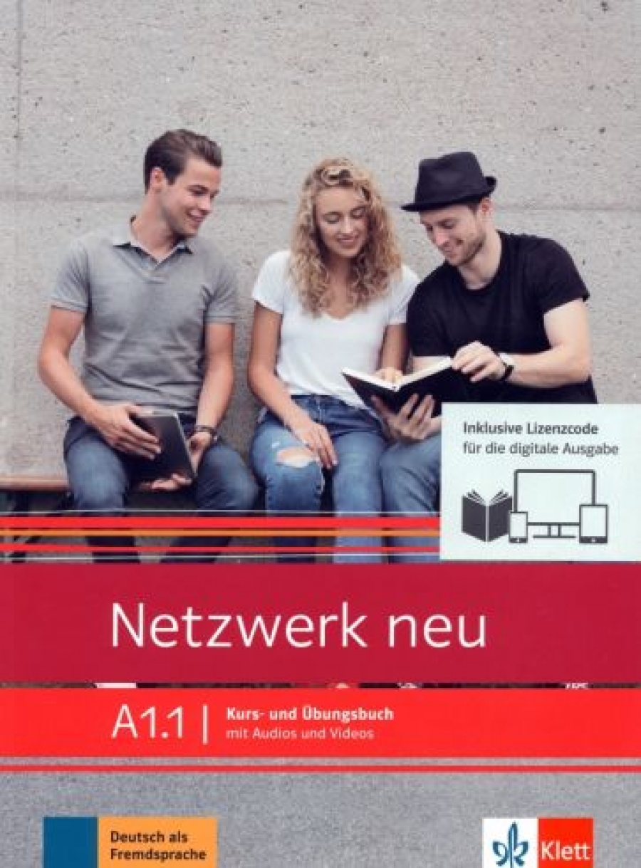 Dengler Stefanie Netzwerk neu. A1.1. Kurs- und Ubungsbuch mit Audios und Videos inklusive Lizenzcode BlinkLearning 