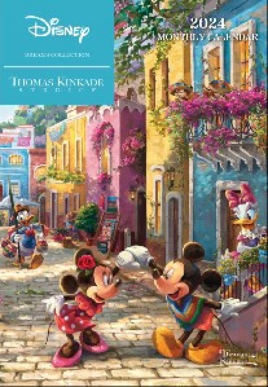 Thomas, Thomas Kinkade Studios ; Kinkade Disney Dreams Collection by Thomas Kinkade Studios: 12-Month 2024 Monthly Pocket 