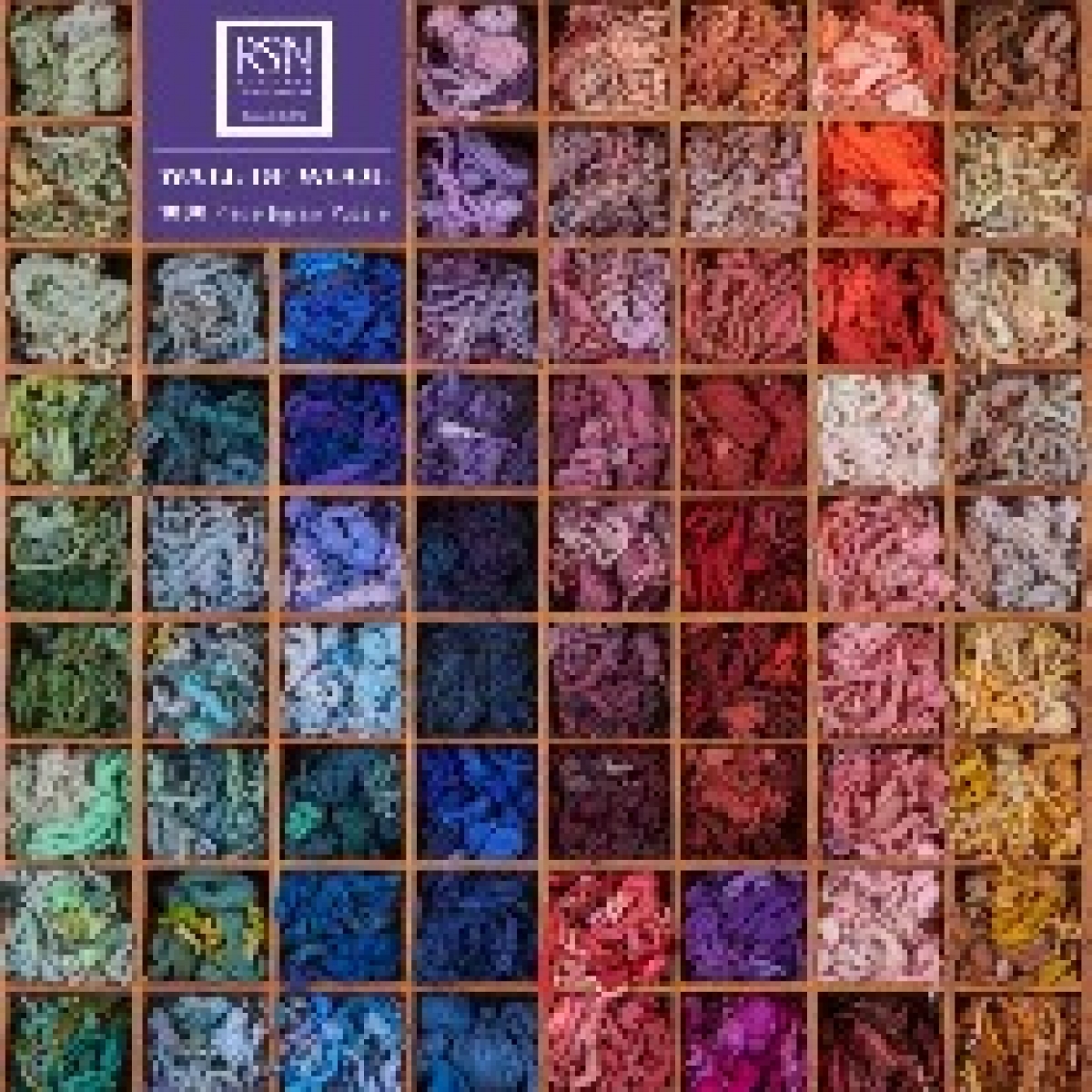 David, Fildes Adult jigsaw puzzle: royal school of needlework: wall of wool 