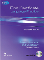 Michael Vince First Certificate Language Practice Student's Book with Key + CD-ROM Pack 