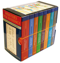 Websters Desk Reference Library 8-book set 