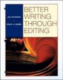 Jan P. Better writing through editing Text 