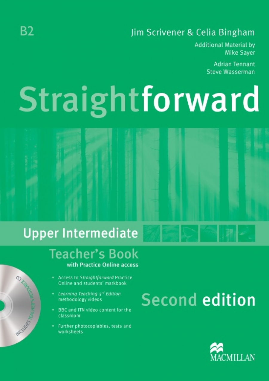 Jim Scrivener Straightforward (Second Edition) Upper Intermediate Teacher's Book Pack 