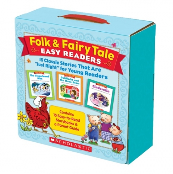 Liza, Charlesworth Folk & Fairy Tale Easy Readers Pack: 15 Classic Stories 