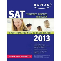 Kaplan Kaplan SAT 2013 