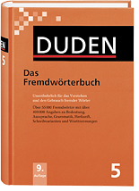 Duden Vol.5 Das Fremdwoerterbuch #./ # 
