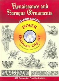 Renaissance and Baroque Ornaments (+ CD-ROM) 