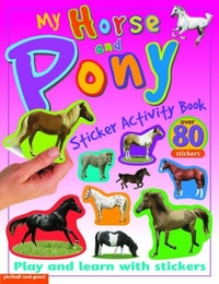 Gunzi C. My Horse & Pony Sticker Activity Book 
