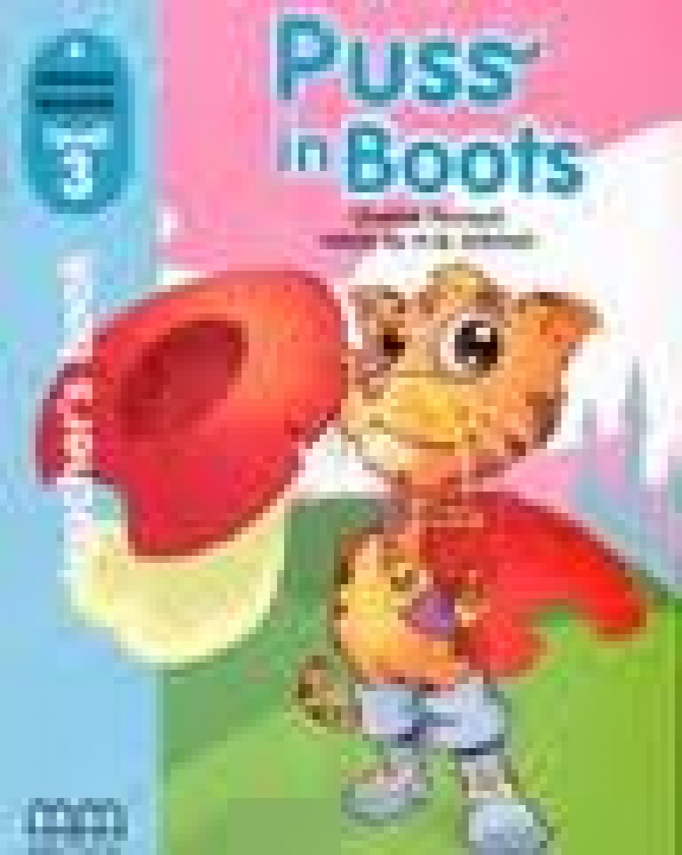 Primary Reader Level 3 Puss in Boots, Teachers Book With Audio CD 