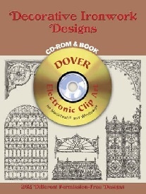 Dover Decorative Ironwork Designs CD-ROM and Book 