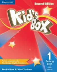 Caroline Nixon, Michael Tomlinson Kid's Box Second Edition 1 Activity Book with Online Resources 