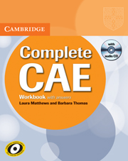 Simon Haines, Guy Brook-Hart Complete CAE Workbook with Answers with Audio CD 