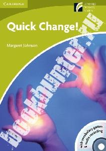 Margaret Johnson Quick Change! with CD-ROM/ Audio CD 