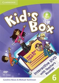 Caroline Nixon and Michael Tomlinson Kid's Box Level 6 Interactive DVD PAL with Teacher's Booklet 