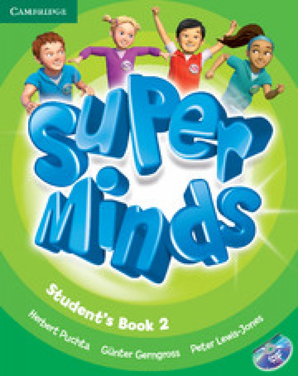 Herbert Puchta, Gunter Gerngross, Peter Lewis-Jones Super Minds Level 2 Student's Book with DVD-ROM 