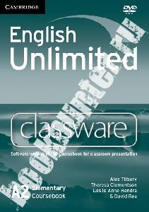 Theresa Clementson, Alex Tilbury, David Rea, Leslie Hendra English Unlimited Elementary Classware DVD-ROM 