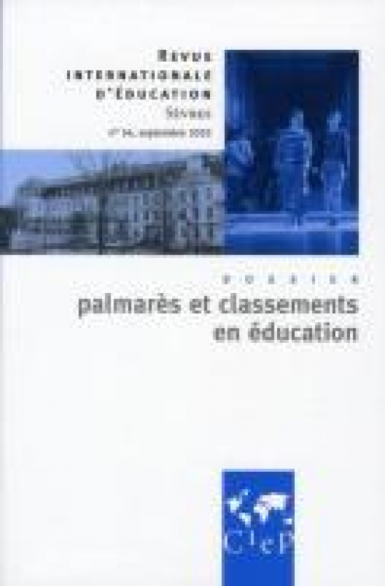 PALmares Et Classements En Education Revue 