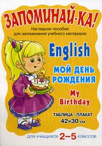 English. My Birthday.    