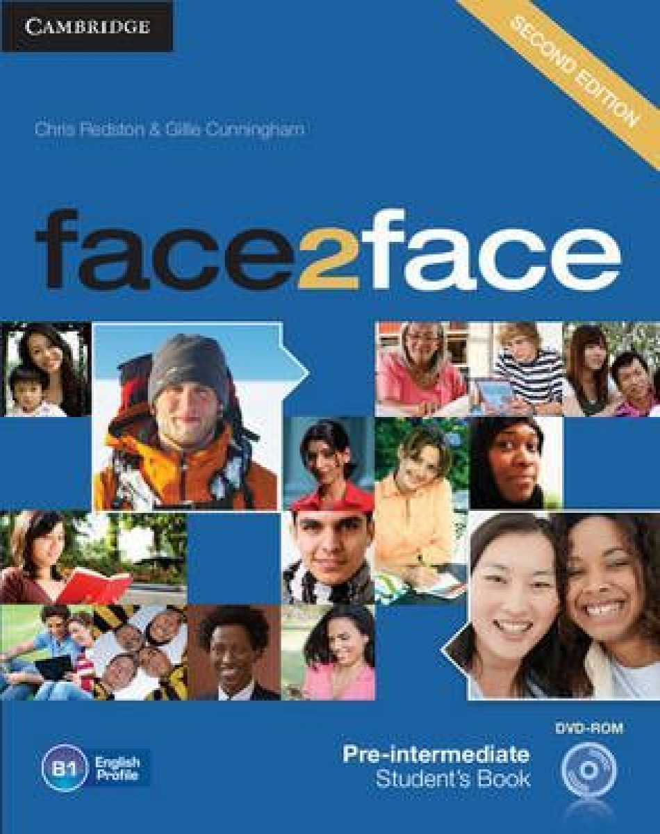 Chris Redston and Gillie Cunningham face2face. Pre-Intermediate. Student's Book with DVD-ROM (Second Edition) 