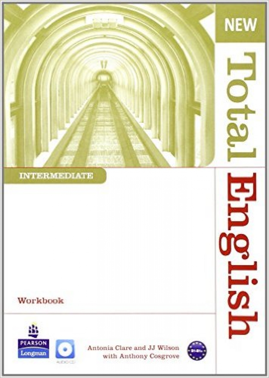 Anthony Cosgrove New Total English Intermediate Workbook (without Key) and Audio CD 