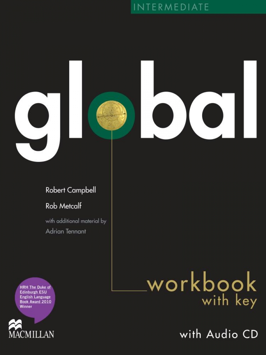 Kate Pickering Global Intermediate Workbook + CD with Key 