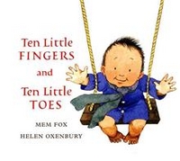 Fox Mem Ten Little Fingers and Ten Little Toes Padded Board Book 