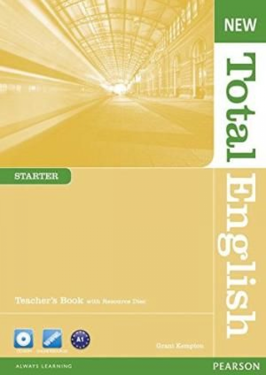 Fiona Gallagher New Total English Starter Level Teacher's Book and Teacher's Resource Disk Pack 