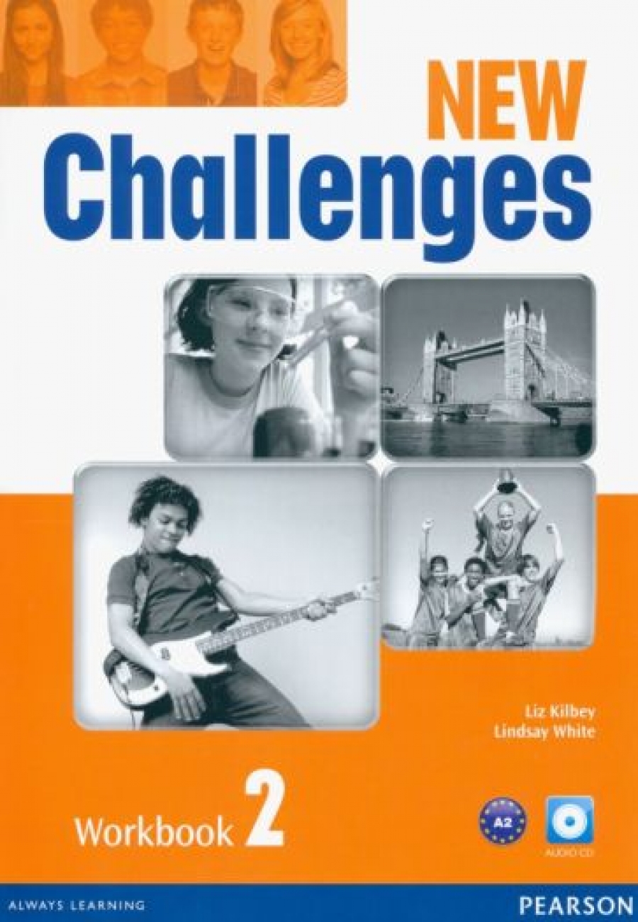 Liz Kilbey Challenges New Edition 2 Workbook +CD 
