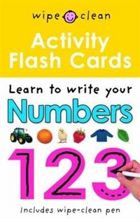 Roger, Priddy Activity Flash Cards: Numbers (26) 
