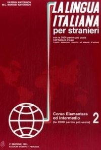 Katerinov, Boriosi Lingua Italiana Per Stranieri. Corso Elementare E Intermedio Volume 2 