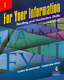 Karen B. For Your Information 1. Student Book 