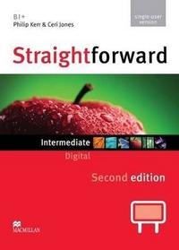 Jones, C, Kerr, Ph Straightforward 2Ed Intermediate Interactive Whiteboard Software DVD-ROM (single user) 