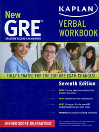 Kaplan New GRE Verbal Workbook 