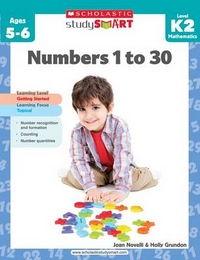 Study Smart: Numbers 1 to 30 (K-2) 