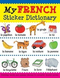 Bruzzone Catherine My French Sticker Dictionary 