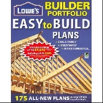 Creative Homeowner Press Lowe's Builder's Portfolio of Easy to Build Home Plans 