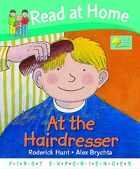 Hunt, Roderick; Young, Annemarie; Brycht Read at Home: First Experiences. At the Hairdresser 