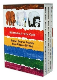 Carle, Eric; Martin, Bill Jr. Brown Bear & Friends. Board Book Gift Set 