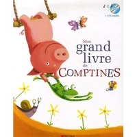 Herve Le Goff Mon grand livre de Comptines (+ Audio CD) 